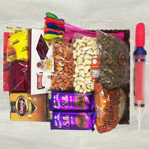 Remarkable All-in-One Holi Gift Hamper