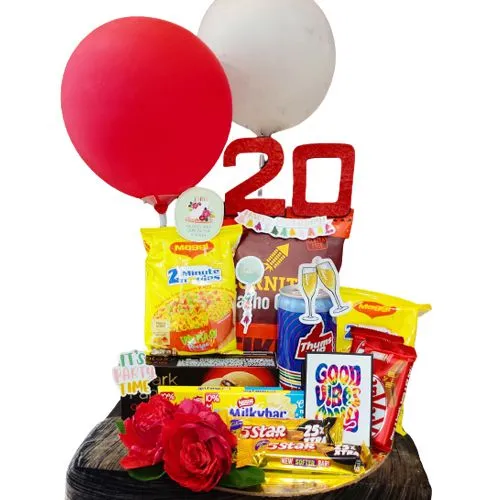lovely birthday gift hamper for him Delivery in Pune - PuneOnlineFlorists