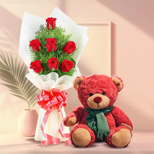 Romantic Red Gifts Combo