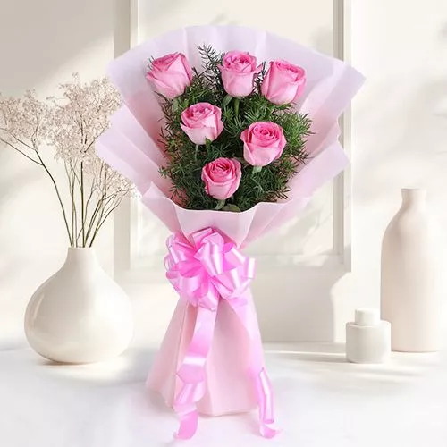 Sweet Pink Rose Elegance