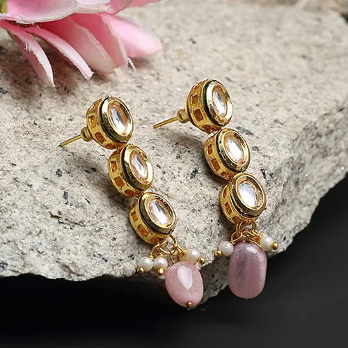 Fantastic Kundan Earrings Set