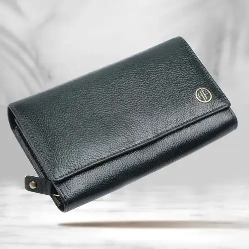 Classy Leather RFID Protected Ladies Purse