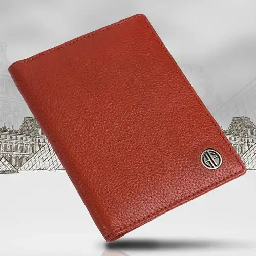 Premium Leather Travel Passport Holder