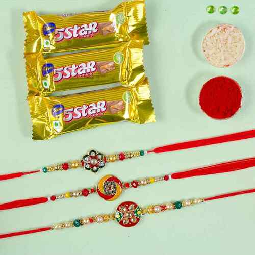 Buy Rakhi for Brother and Bhabhi | Send Rakhi abroad | free delivery –  satvikstore.in