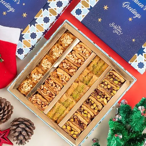 Gourmet Christmas Baklava Treat Box