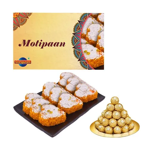 Lip-Smacking Motipaan from Ganguram N Ferrero Rocher Combo