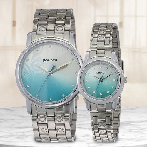 Sonata couple watch online price